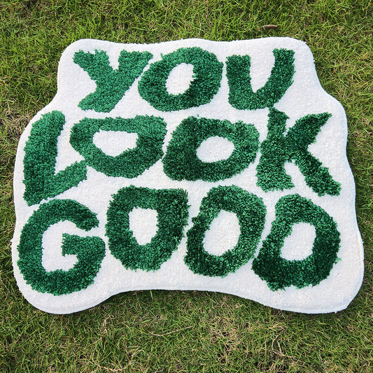 You Look Good Rugs-Green