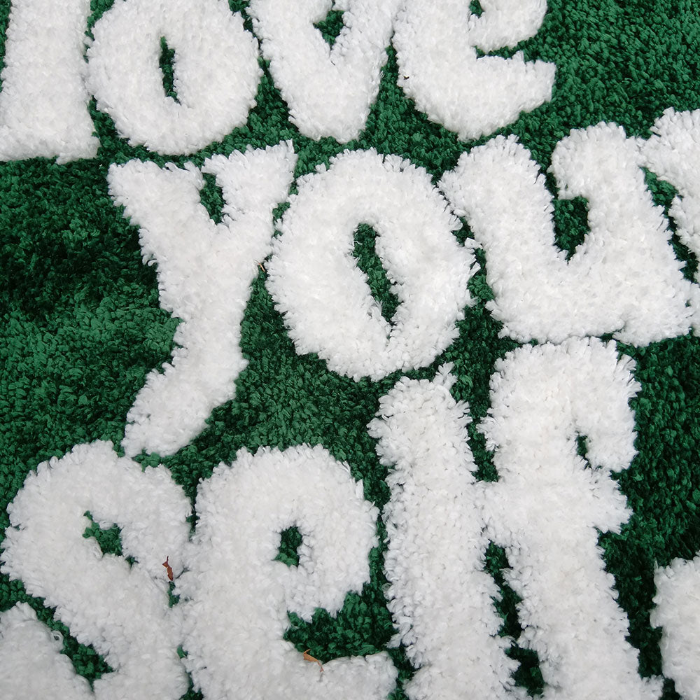 Love Yourself Tufted Rug