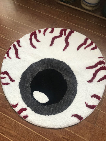 Bloodshot Eyeball Tufted Rug