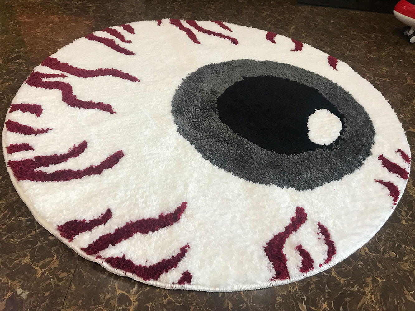 Bloodshot Eyeball Tufted Rug